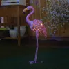 Tall Solar Flamingo Statue - Stand Out in Style with this Eye-Catching Garden Decor