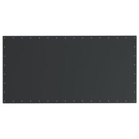 10x20ft Charcoal Carport Canopy Replacement UV-Resistant with Ball Bungee Tethers