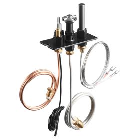 VEVOR Gas Pilot Assembly, OE 69L17, 69L1701, 904405, J4117, 108084-02 Fireplace Gas Pilot Assembly Kit, Natural Gas Ignition Replacement